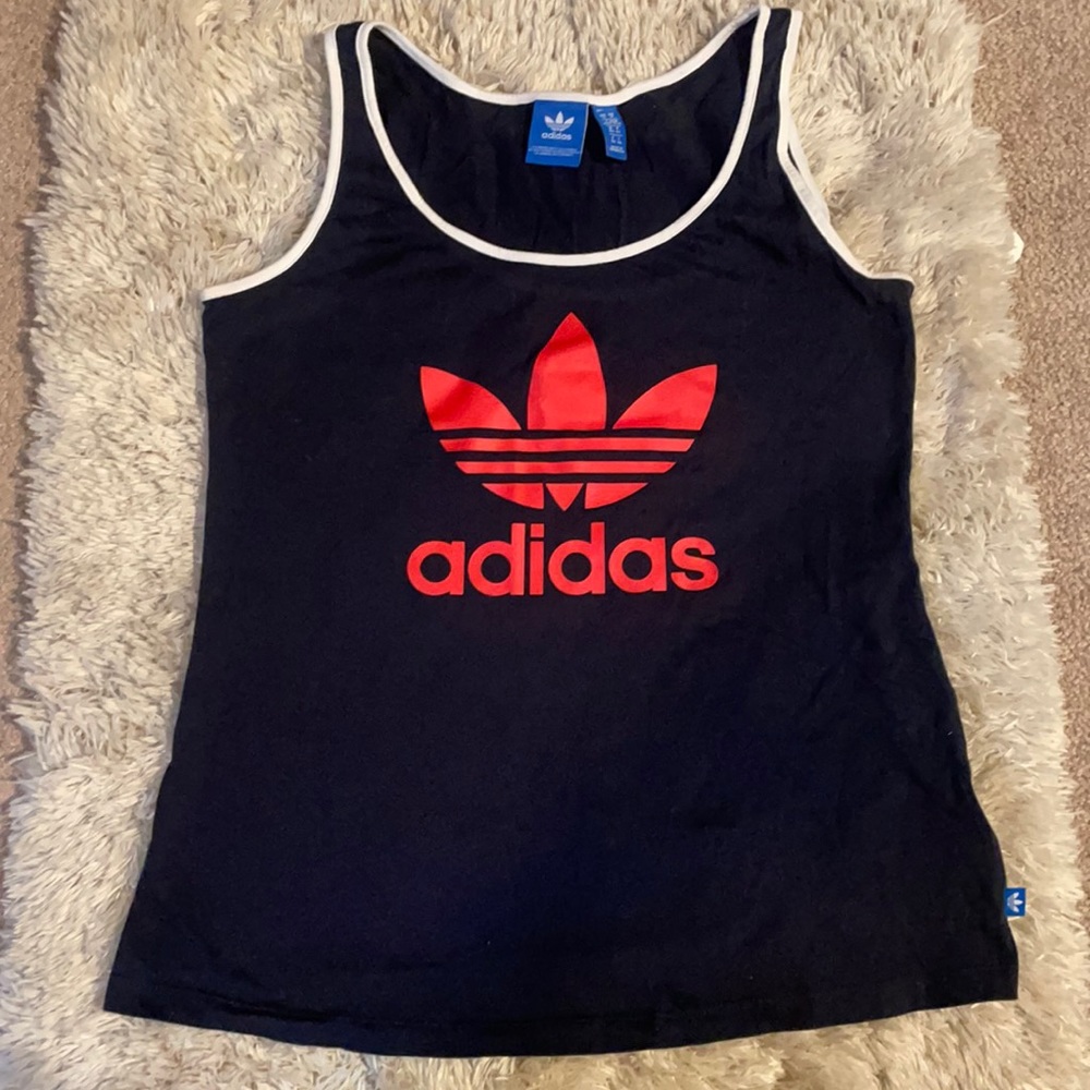 Adidas originals size medium Navy tank top